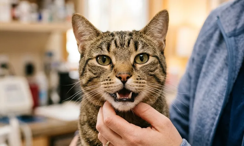 Cat dental care at home