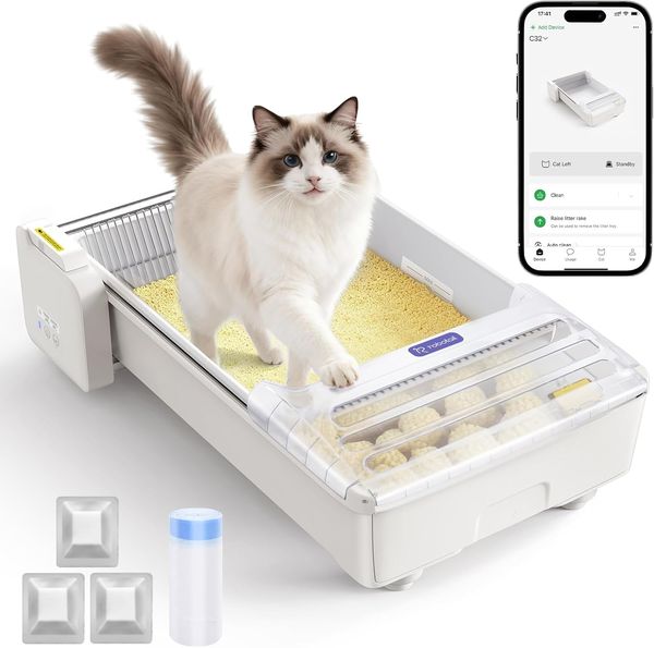 Robotail Open Top Automatic Litter Box