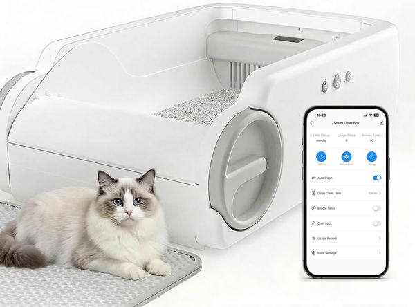 Cosmillio Open Top Automatic Litter Box