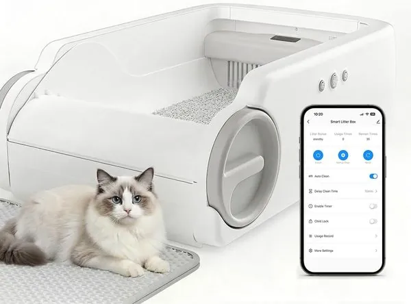 Cosmillio Open Top Automatic Litter Box