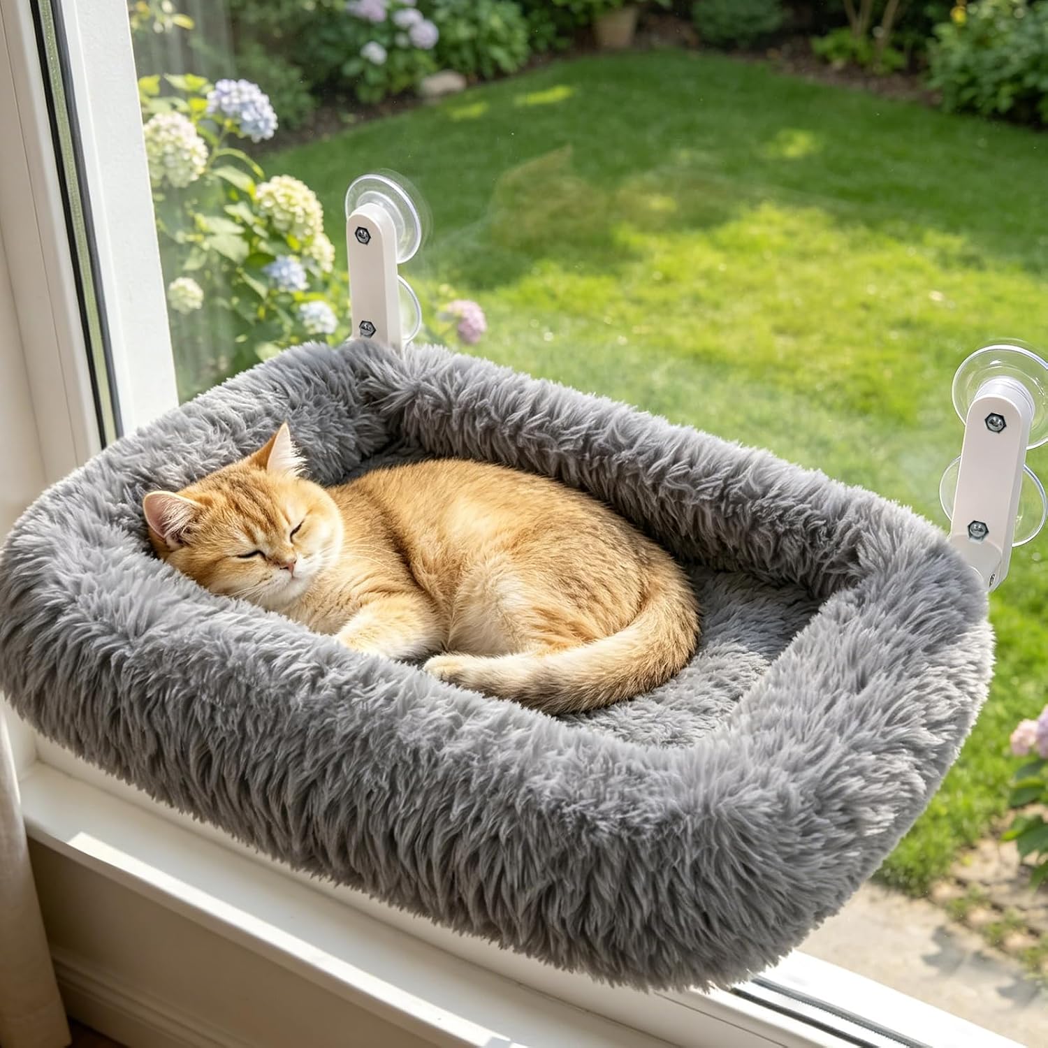 Zoratoo Extra-Thick Cushion Cat Window Perch