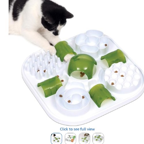 Catit Play Cat Treat Puzzle Interactive Cat Toy 43010