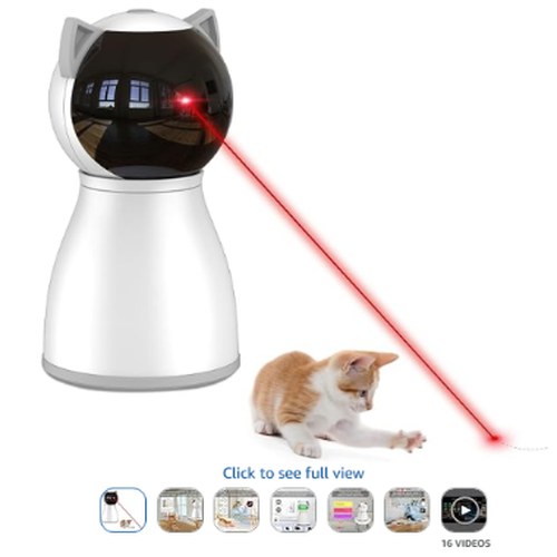 YVE LIFE 4th Gen Motion-Activated Interactive Cat Laser Toy